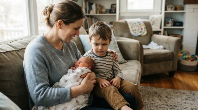 How to Help an Older Child Adjust to a New Baby